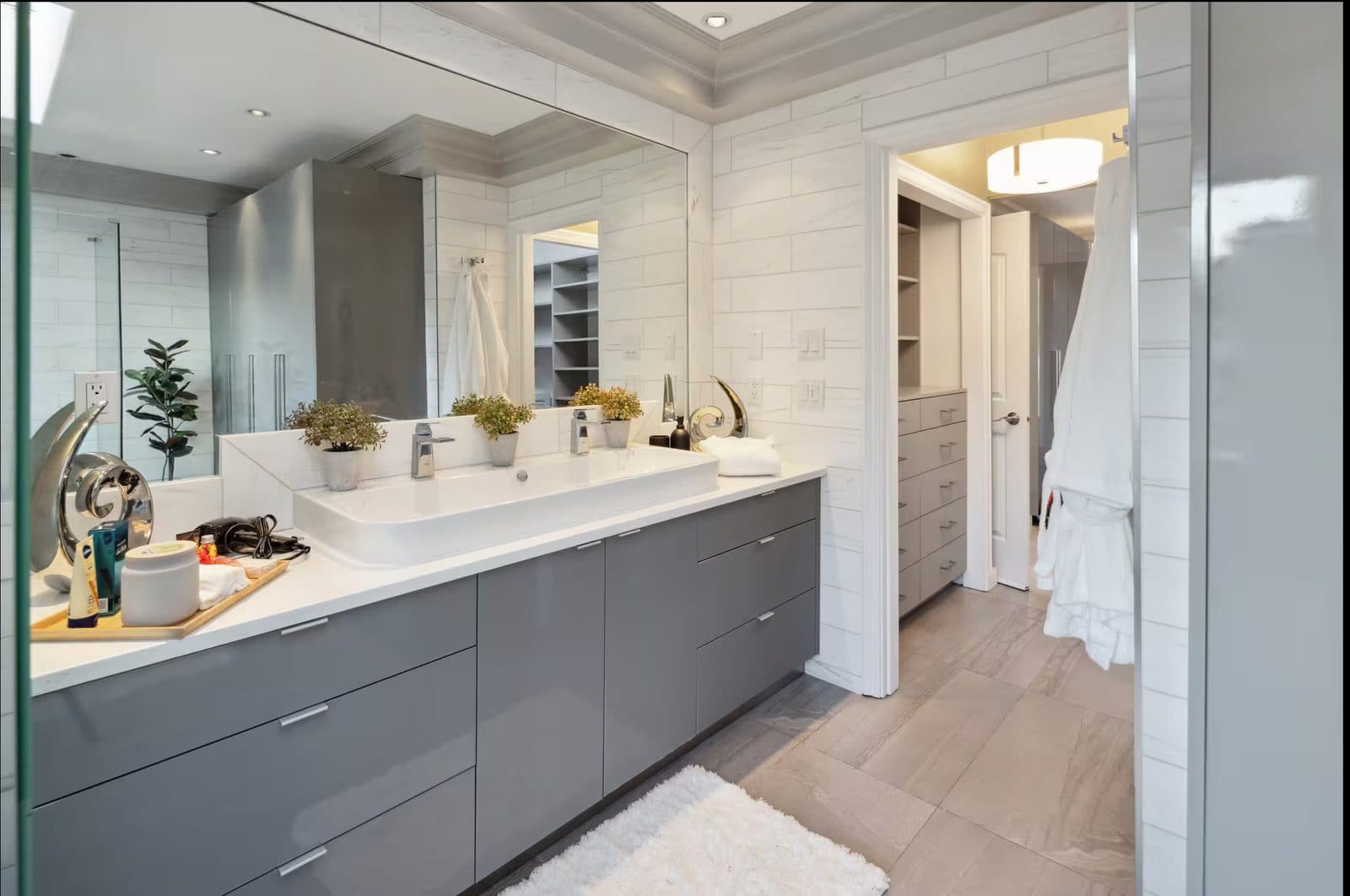 Salle de bain après rénovation